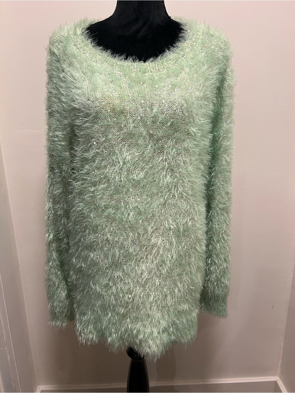 Anthony Richards Women Green Pullover Sweater Size XL